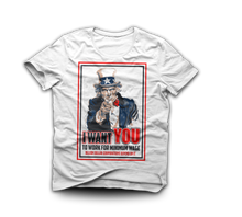 Load image into Gallery viewer, &quot;I want You&quot; Uncle Sam - Political Humor -Men&#39;s / Unisex Short Sleeve Tee